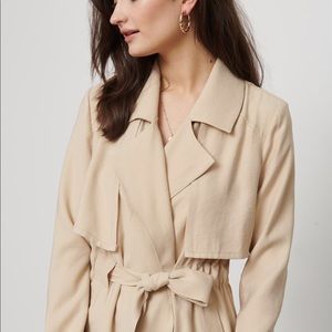 SOLD | Dynamite | Beige belted trench coat